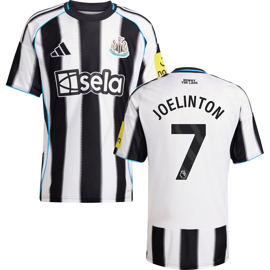 Newcastle United FC #7 JOELINTON Home Jersey 2025/26 Adults-Footzilla