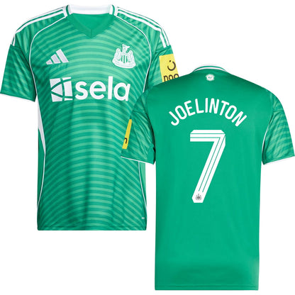 Newcastle United FC #7 JOELINTON Away Jersey 2025/26 Adults-Footzilla