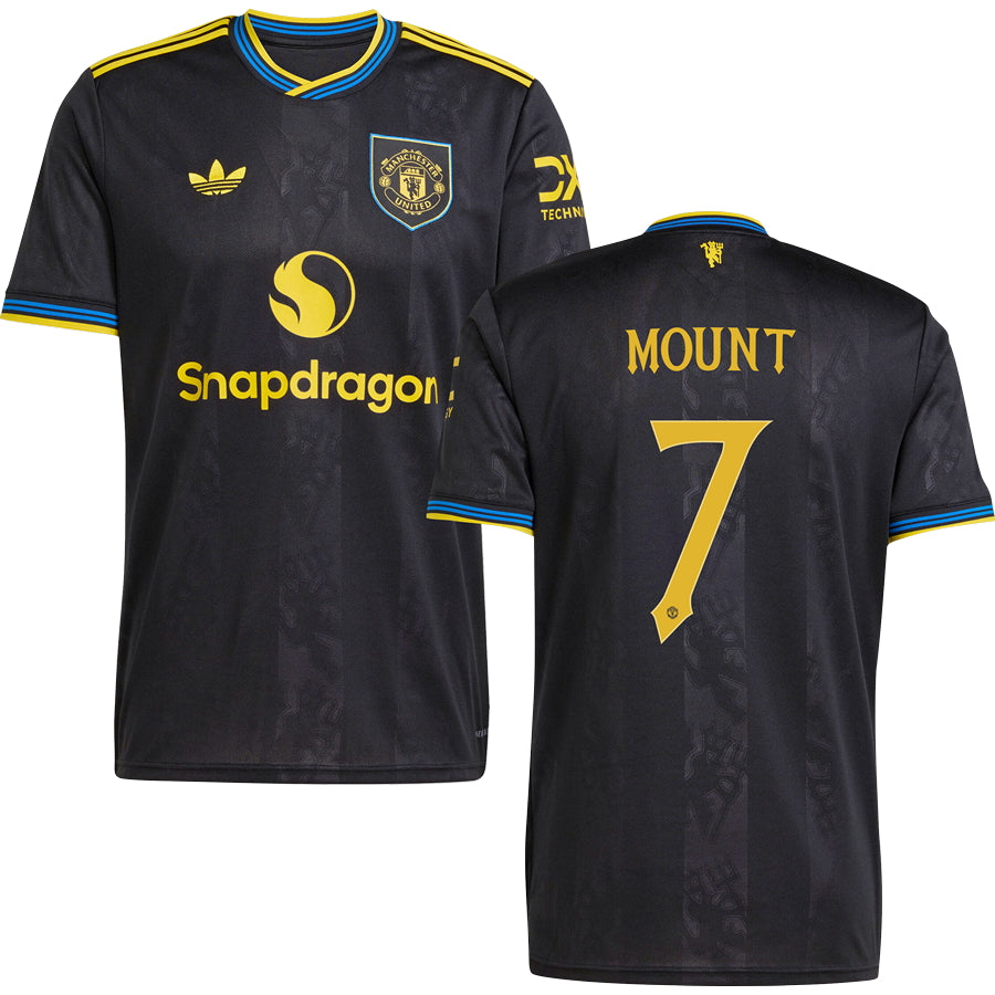 Manchester United #7 MOUNT Third Jersey 2025/26 Adults-Footzilla