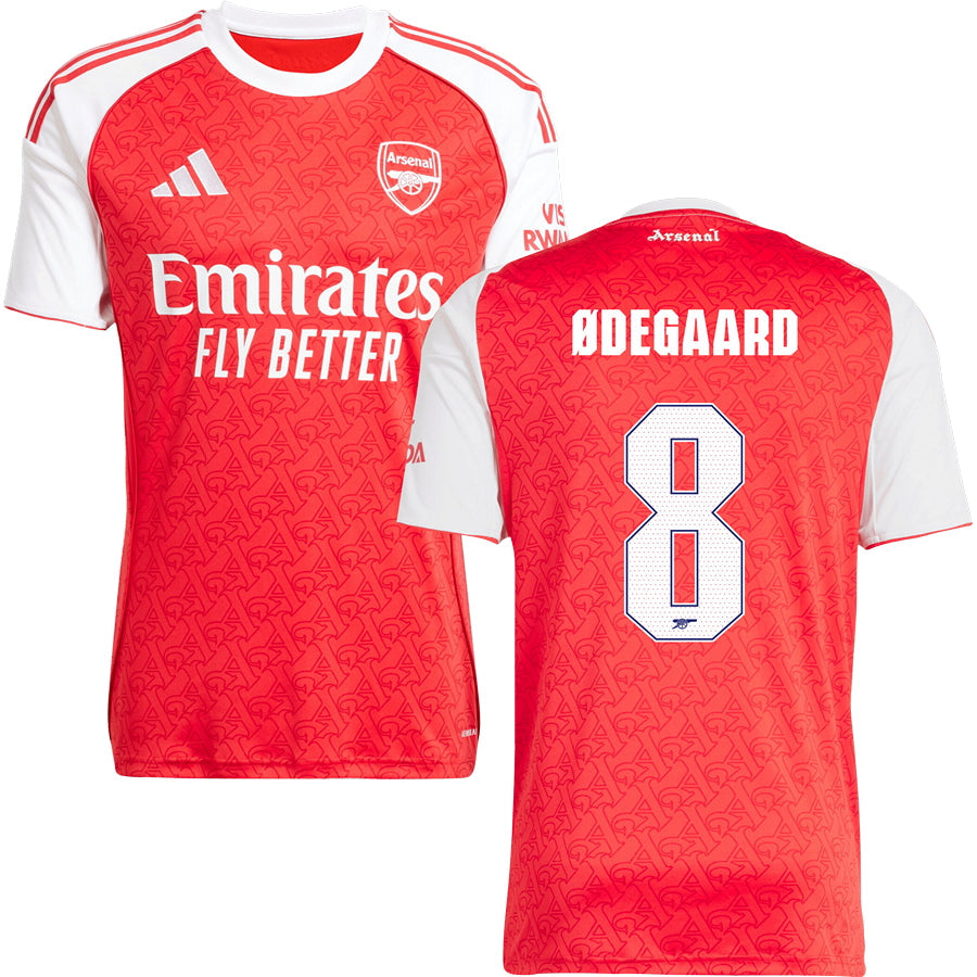 Arsenal Home Jersey Stadium 2025/26 Adults-Footzilla