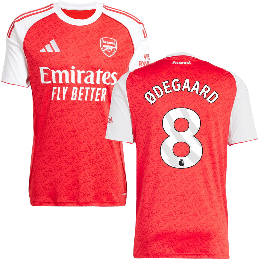 Arsenal Home Jersey Stadium 2025/26 Adults-Footzilla