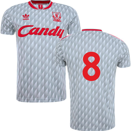 Liverpool FC Away Retro Replica Jersey 1989/1990-Footzilla