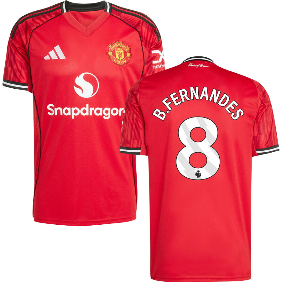 Manchester United Home Jersey 2025/26 Adults-Footzilla