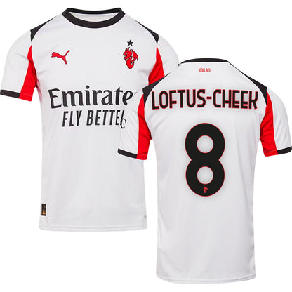 Milan AC Away Jersey 2025/26 Adults-Footzilla