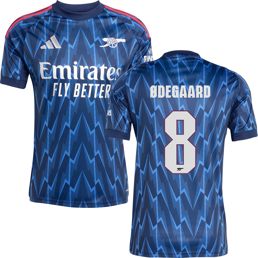 Arsenal Away Jersey Stadium 2025/26 Adults-Footzilla