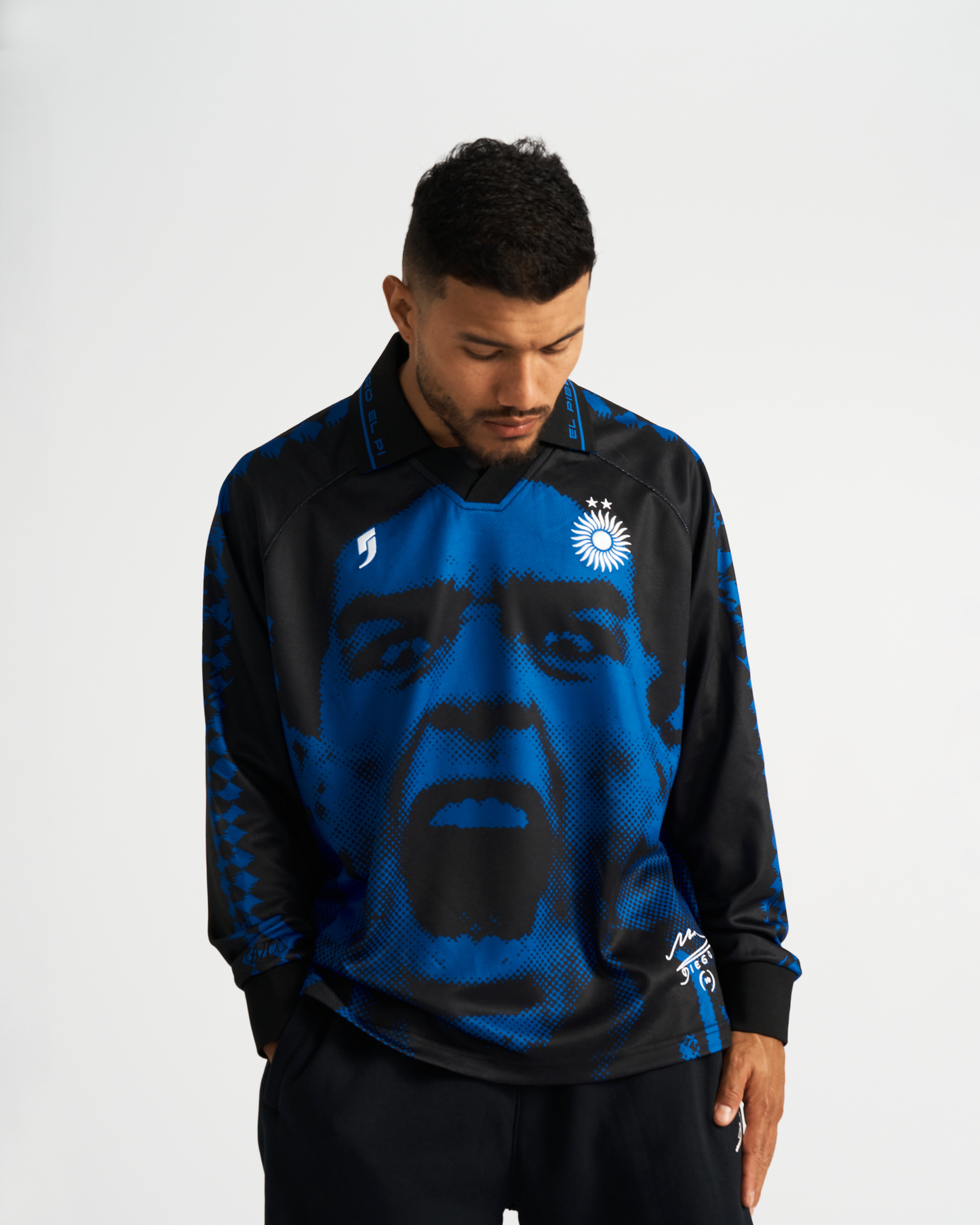 Maradona® "The Scream" Longsleeve Polo