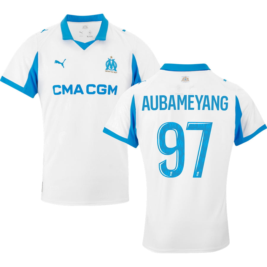 Olympique Marseille Home Jersey 25/26 Adults-Footzilla