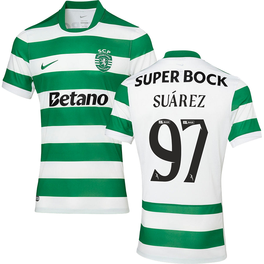 Sporting Lisbon Home Jersey 2025/26 Adults-Footzilla