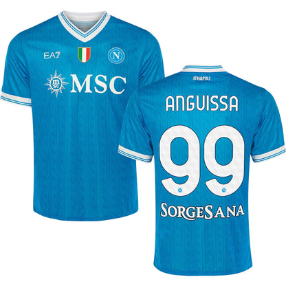 Napoli SSC Home Jersey 25/26 Adults-Footzilla