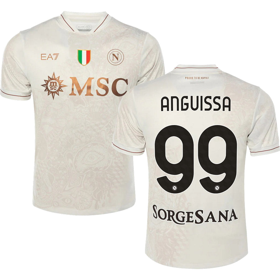 Napoli SSC Away Jersey 25/26 Adults-Footzilla