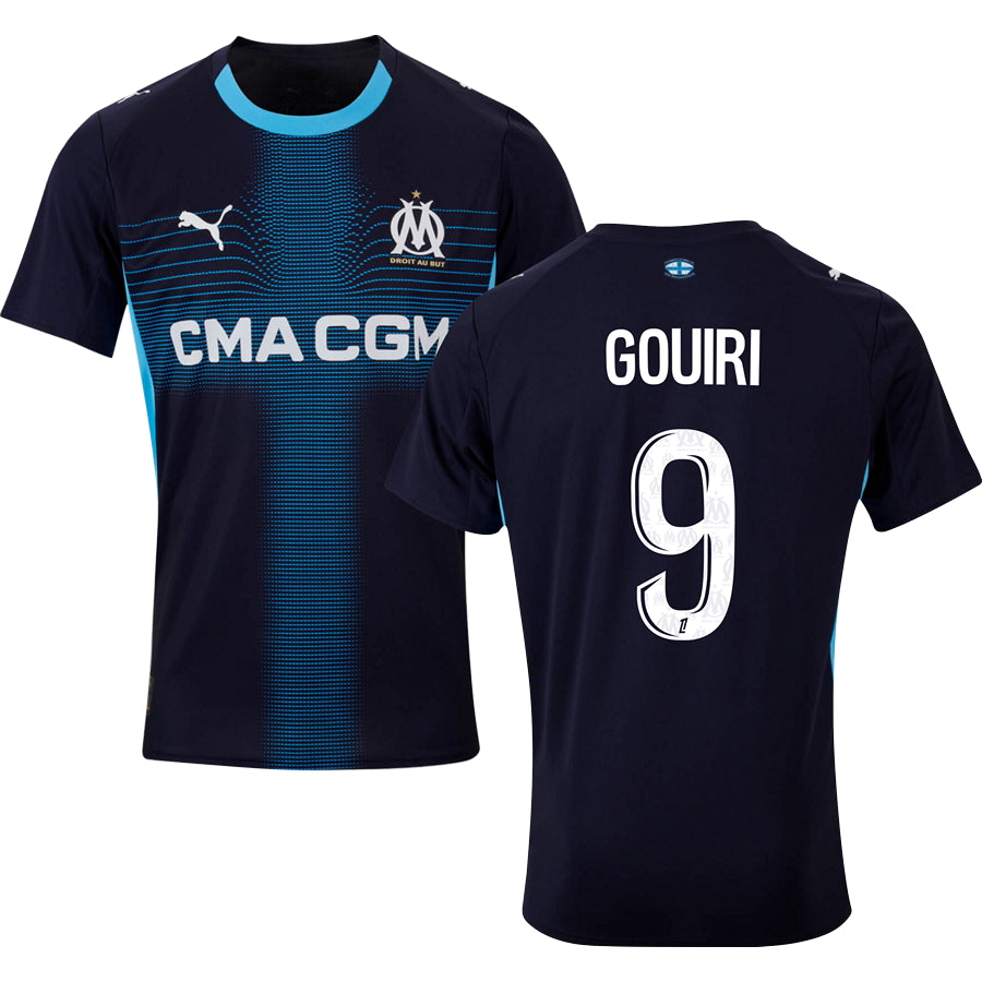Olympique Marseille Away Jersey 25/26 Adults-Footzilla