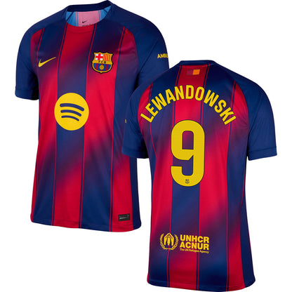 Barcelona FC Home Jersey 2025/26 Adults-Footzilla