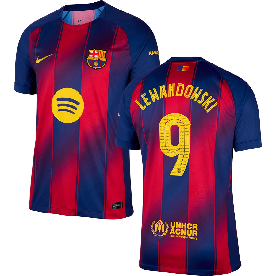 Barcelona FC Home Jersey 2025/26 Adults-Footzilla