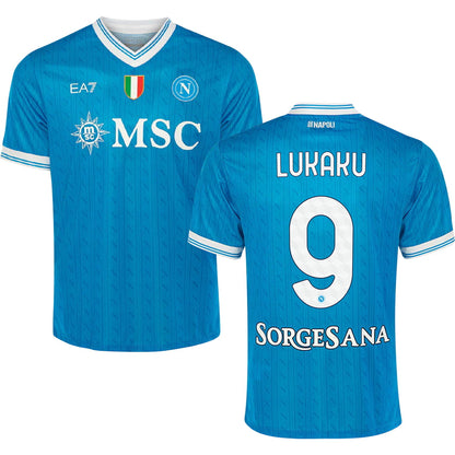 Napoli SSC Home Jersey 25/26 Adults-Footzilla