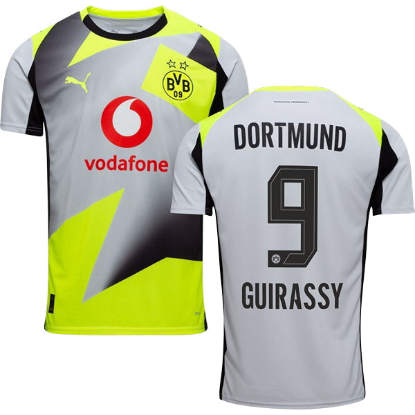 Borussia Dortmund Away Jersey 2025/26 Adults-Footzilla