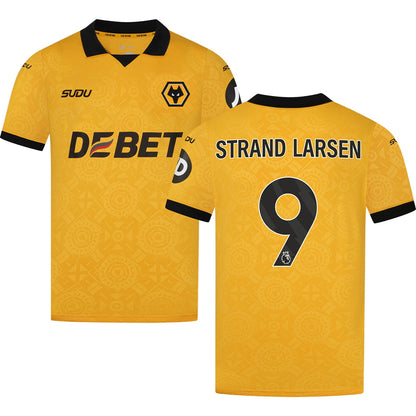 Wolverhampton Wanderers Home Jersey 2025/26 Adults-Footzilla