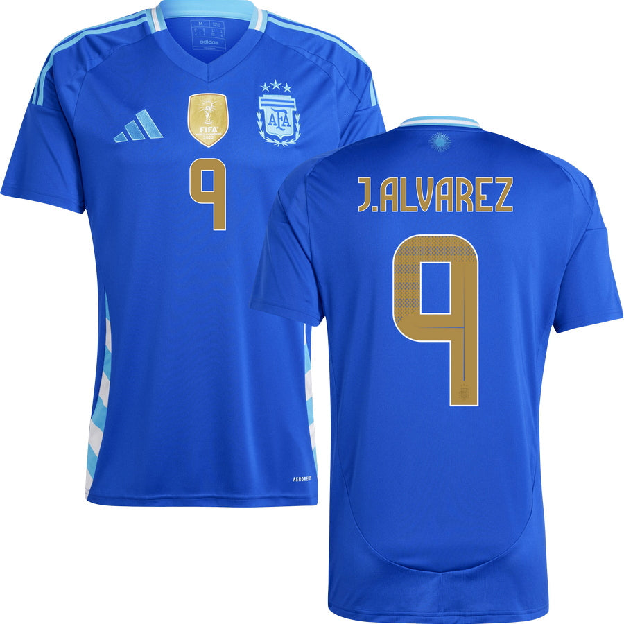 Argentina Away Stadium Jersey 2024 Men`s COPA AMERICA-Footzilla