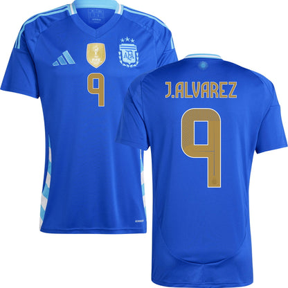 Argentina Away Stadium Jersey 2024 Men`s COPA AMERICA-Footzilla