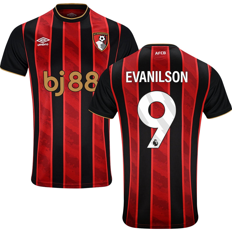 Bournemouth AFC Home Jersey 2025/26 Adults-Footzilla