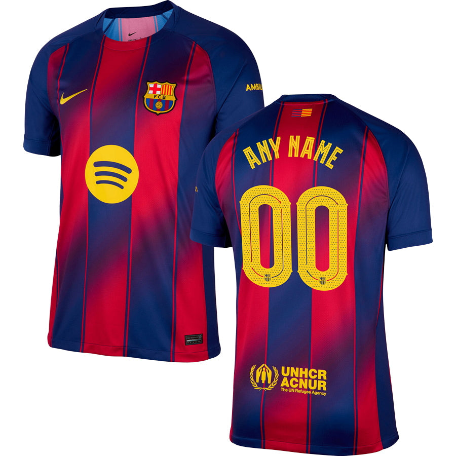 Barcelona FC Home Jersey 2025/26 Adults-Footzilla