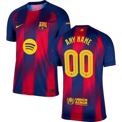 Barcelona FC Home Jersey 2025/26 Adults-Footzilla