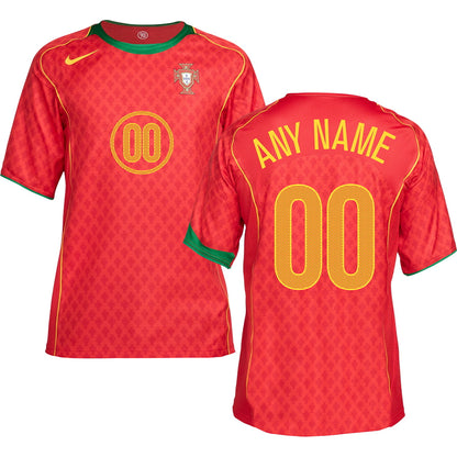 Portugal 2004 Home Jersey Reissue-Footzilla