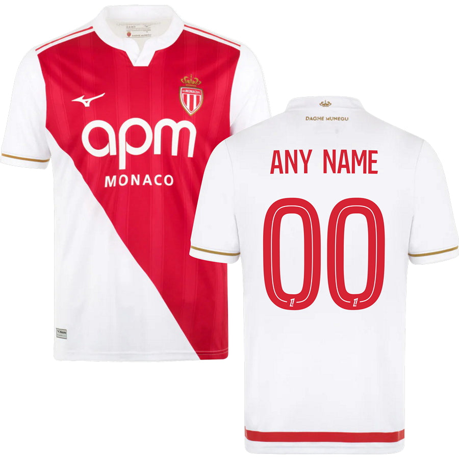 Monaco AS Home Jersey 25/26 Adults-Footzilla