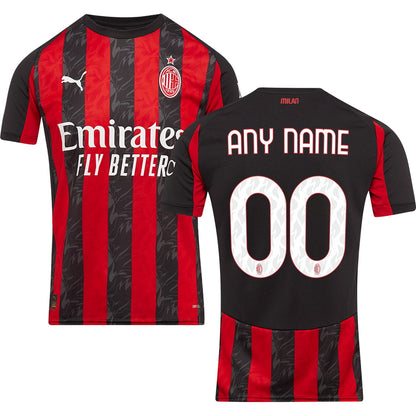 Milan AC Home Jersey 2025/26 Adults-Footzilla