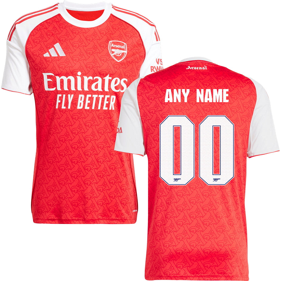 Arsenal Home Jersey Stadium 2025/26 Adults-Footzilla
