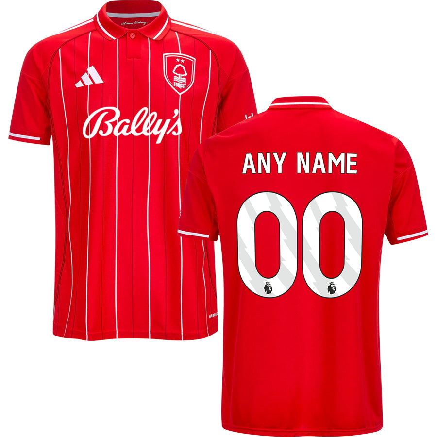 Nottingham Forest Home Jersey 2025/26 Adults-Footzilla