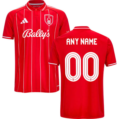 Nottingham Forest Home Jersey 2025/26 Adults-Footzilla