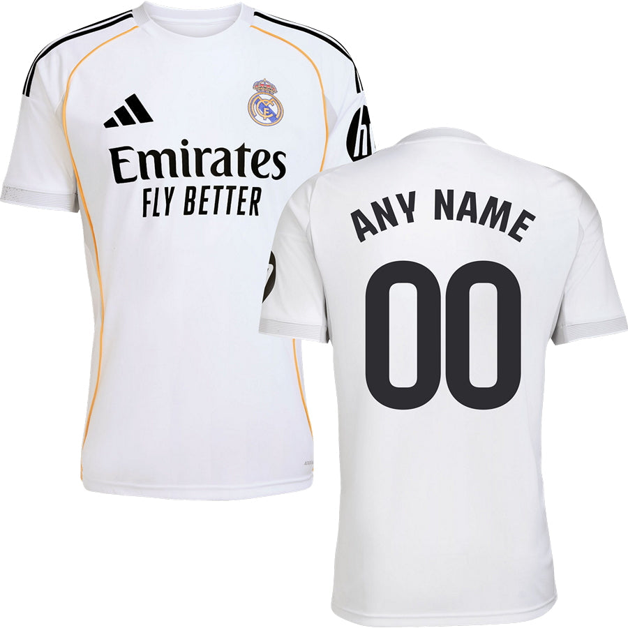 Real Madrid CF Home Jersey 2025/26 Adults-Footzilla