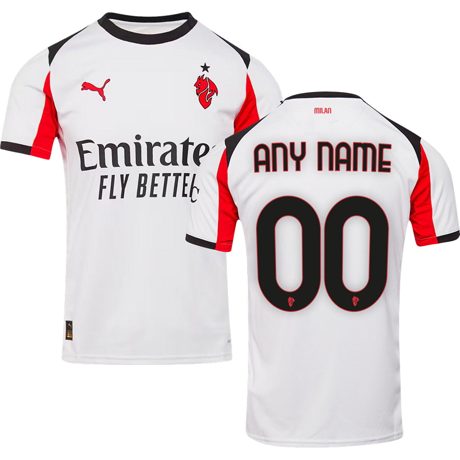 Milan AC Away Jersey 2025/26 Adults-Footzilla