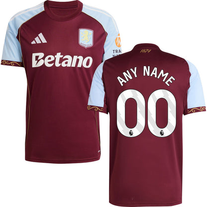 Aston Villa FC Home Jersey 2025/26 Adults-Footzilla