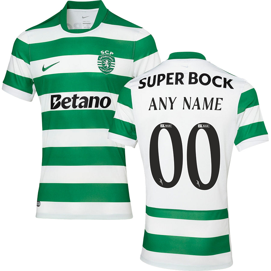 Sporting Lisbon Home Jersey 2025/26 Adults-Footzilla