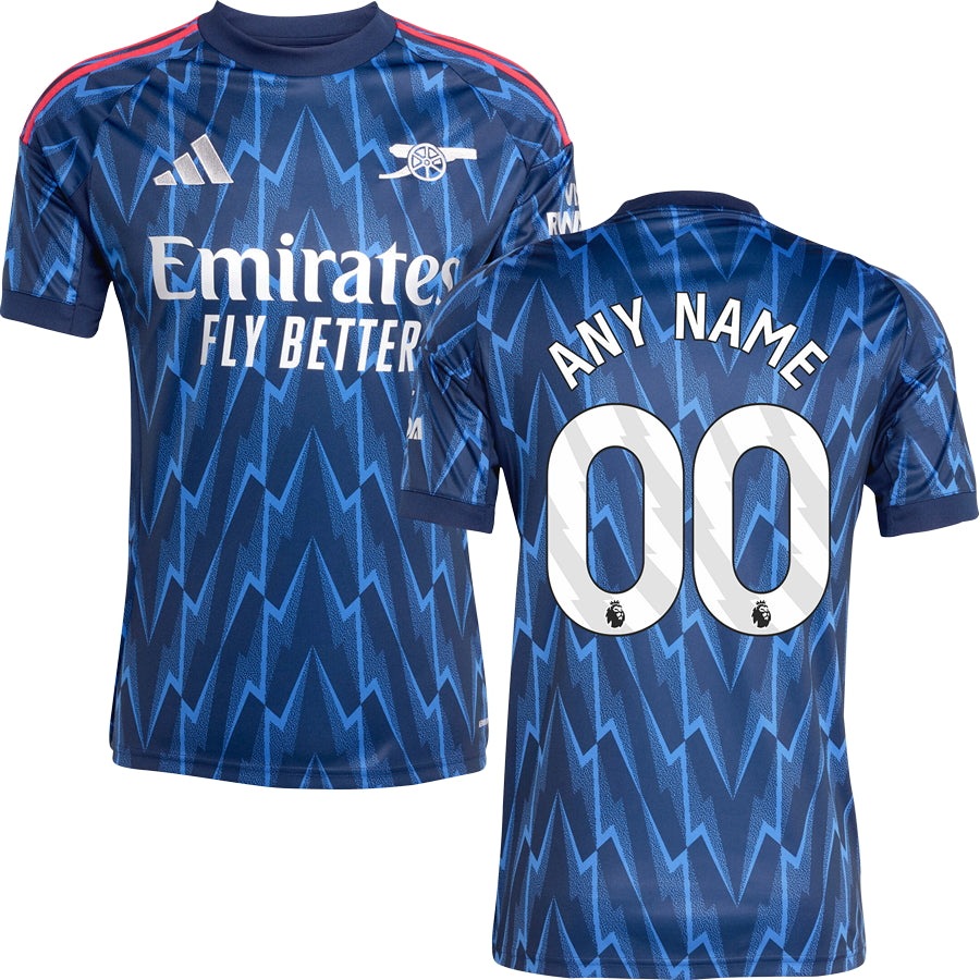 Arsenal Away Jersey Stadium 2025/26 Adults-Footzilla