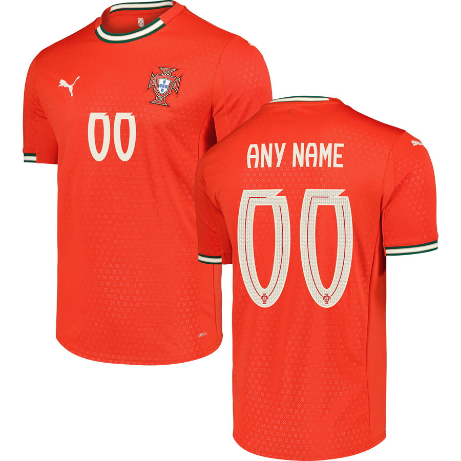 Portugal Home Jersey 2025 Men`s-Footzilla