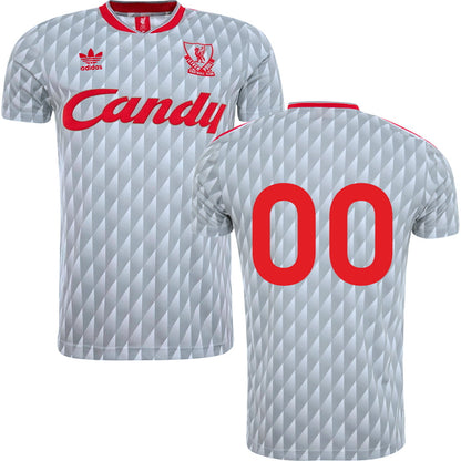 Liverpool FC Away Retro Replica Jersey 1989/1990-Footzilla