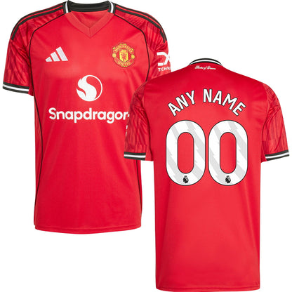 Manchester United Home Jersey 2025/26 Adults-Footzilla