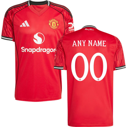 Manchester United Home Jersey 2025/26 Adults-Footzilla