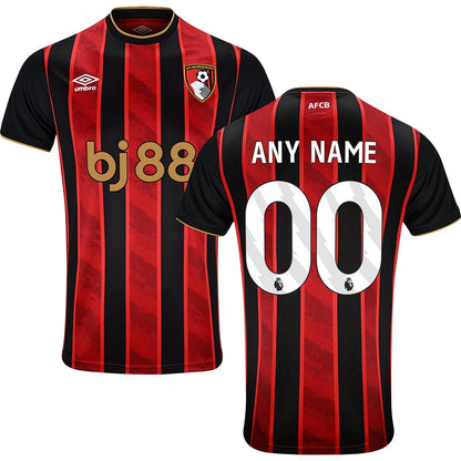 Bournemouth AFC Home Jersey 2025/26 Adults-Footzilla