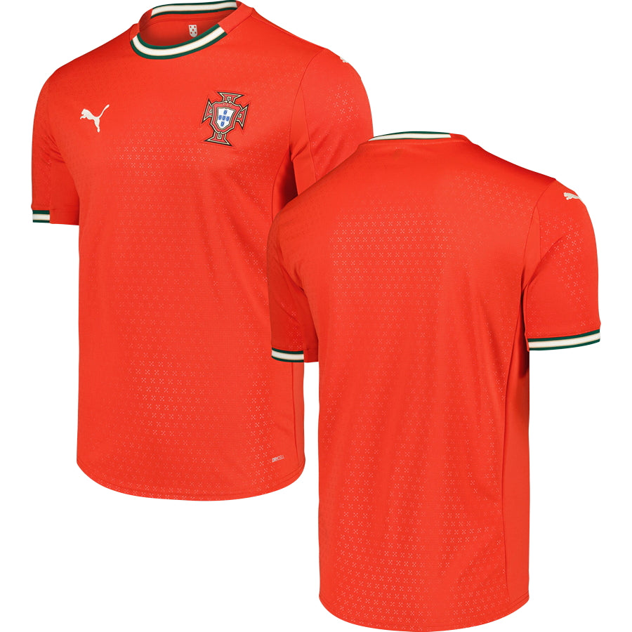 Portugal Home Jersey 2025 Men`s-Footzilla
