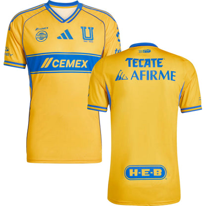 Tigres UANL Home Jersey 2025/26 Adults-Footzilla