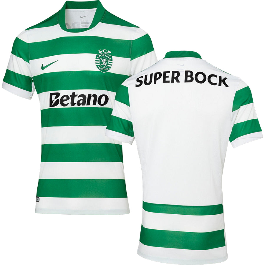 Sporting Lisbon Home Jersey 2025/26 Adults-Footzilla