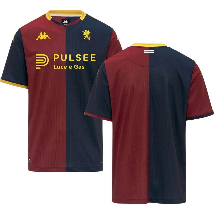 Genoa CFC Home Kombat Jersey 2025/26 Adult-Footzilla