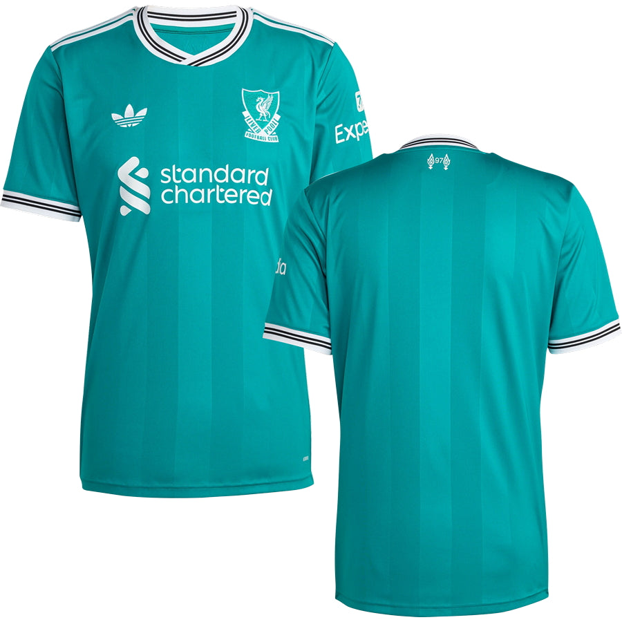 Liverpool Third #9 ISAK Jersey 2025/26 Adults-Footzilla