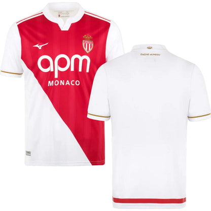 Monaco AS Home Jersey 25/26 Adults-Footzilla