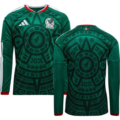 Mexico World Cup 2026 Home Long Sleeve Jersey Adults