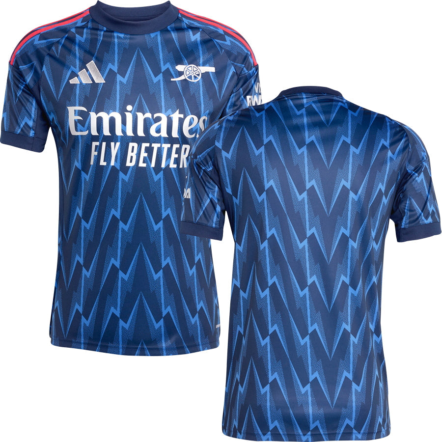 Arsenal Away Jersey #9 G.JESUS 2025/26 Adults