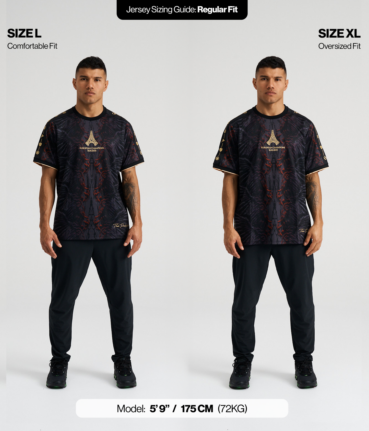 The Gifted One (2025 European Champions) Jersey